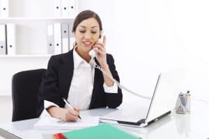 Telephone interview