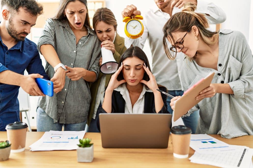 کاهش استرس رهبری